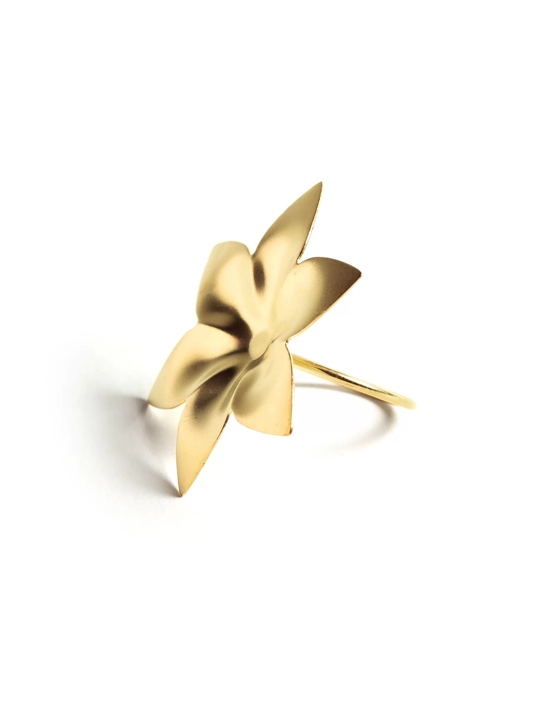 Best Sale NÍCOLI ANILLO FLOR PICOS DORADO Dorados